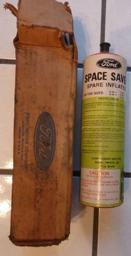 Nos ford space saver spare tire inflator in original box d5dz-19c543-a mustang