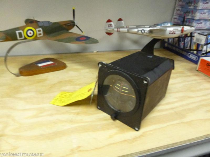 1944 sperry attitude gyro indicator for wwii bomber bombardier 