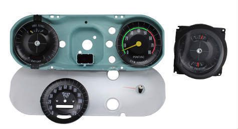 1965 gto lemans rally gauge instrument cluster