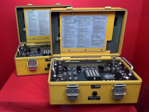 **lot of two** tic tel instrument t-36 m nav/comm test set w/ cables and antenna