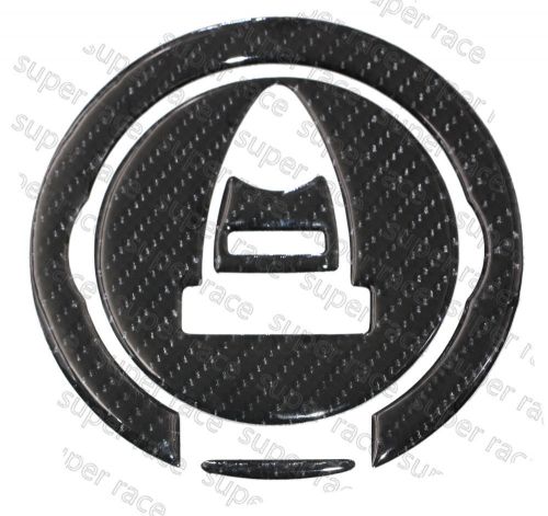 3d carbon fiber gas cap tank cover pad sticker for ducati diavel 1198 2010-2014