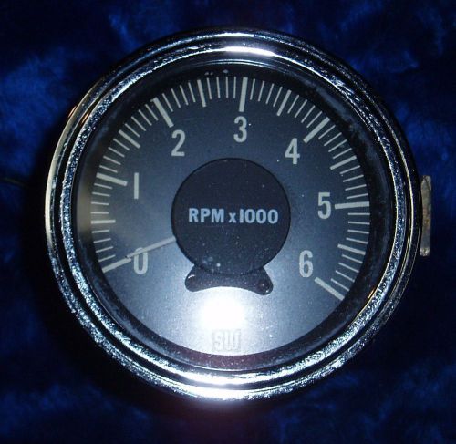 Stewart warner rpm x 1000 824872 gauge made in u.s.a.