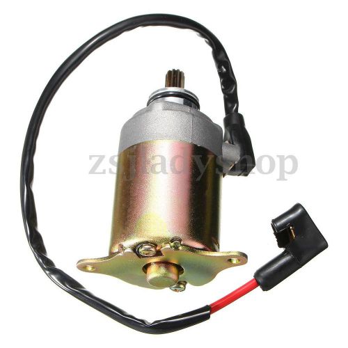 Electric starter motor for 150 125cc gy6 4 stroke scooter atv moped chinese quad