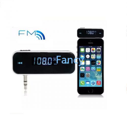 3.5mm fm transmitter car kit  wireless radio adapter for iphone 6 6plus 6s 5s 5