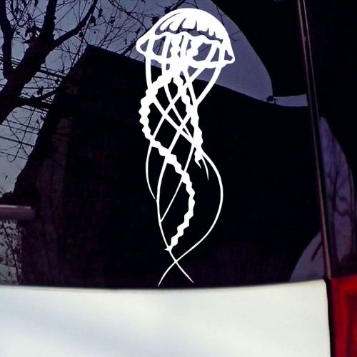 Dance jellyfish viny decal truck body sticker removable bumper decal