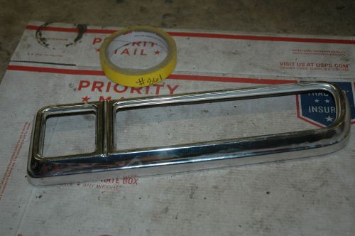 70 - 77 pinto maverick taillight bezel trim chrome  (#861)