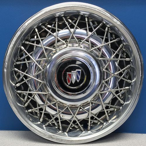 &#039;91 92 buick roadmaster # 1133 15&#034; wire hubcap wheel cover gm # 10201267 used