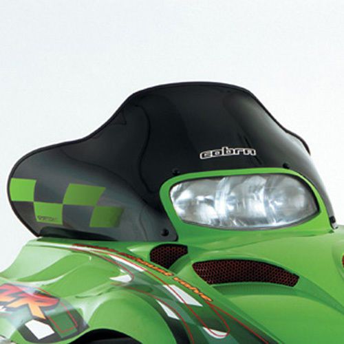 Cobra windshield arctic cat low black w green checks zr3 chassis 00-03 14.25&#034;