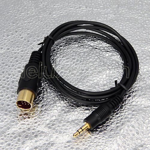 Mp3 player ,ipod, eclipse aux input car stereo audio cable 30-pin connector