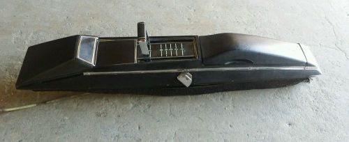 1968 chevy impala ss427 automatic center console  with gear selector