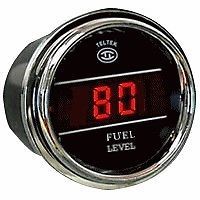 Fuel level gauge for trucks