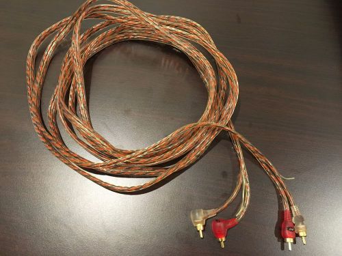 Rockford fosgate stealth twisted pair interconnects 16.4&#039; long (5 meters)