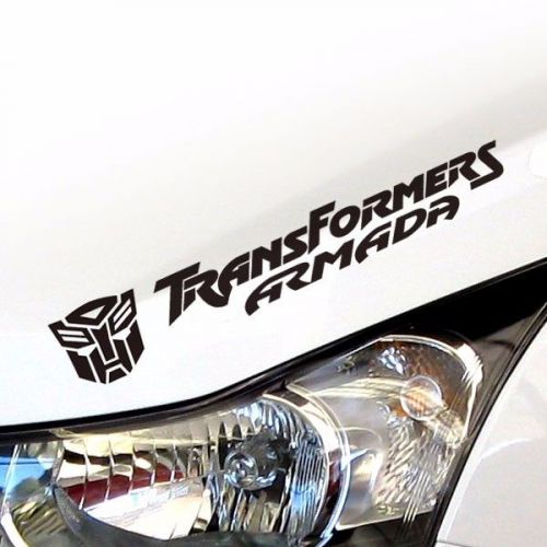 Highlight brow transformers armada reflective car auto vinyl logo decal sticker