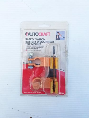 Autocraft top-mount battery terminal quick disconnect switch 20138