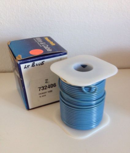 Power path primary wire approx 50+ ft 16 gauge light blue
