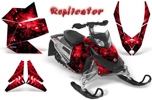 Ski-doo rev xp snowmobile sled creatorx graphics kit wrap decals rcr