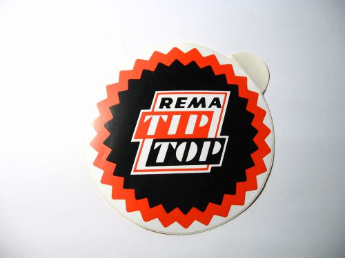 Vintage rema tip top decal sticker  #802