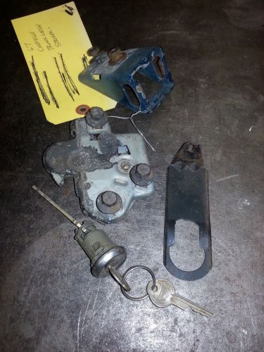 1967 chevelle trunk latch and striker with key