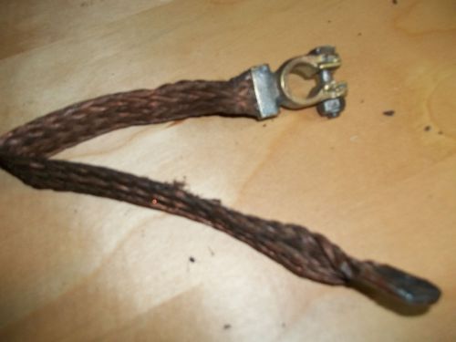 1935-1946 chevy truck parts copper brass negative battery cable