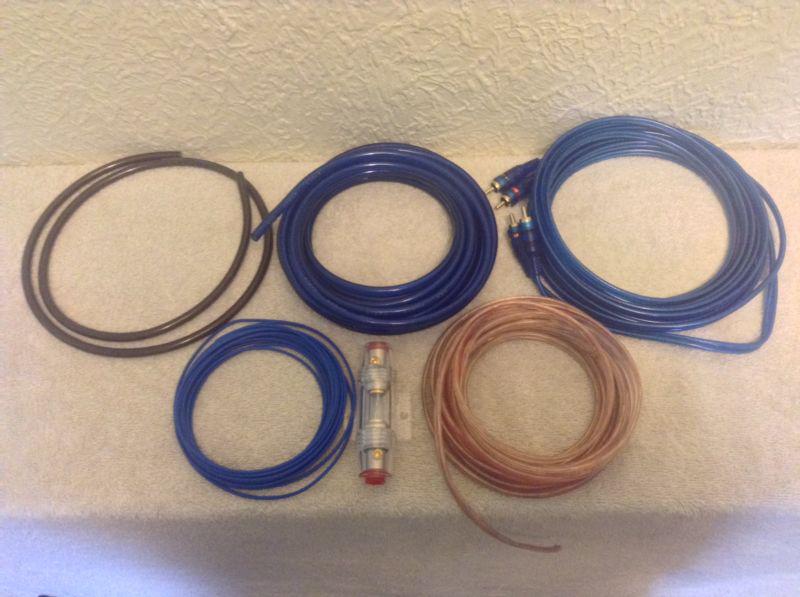 amplifier amp installation kit install 12 gauge awg ga power wire wiring audio 