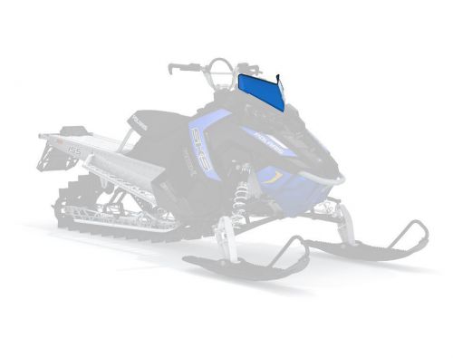 Oem blue &amp; white low windshield polaris 2015 2016 rush switchback snowmobile