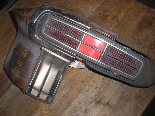 1972 chevy monte carlo tail light fender extension right hand side
