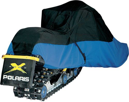 Parts unlimited trailerable total snowmobile cover blue 4003-0108