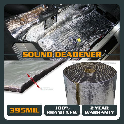 Padded 395mil 200*100cm aluminium foil heat insulation deadener materail mat