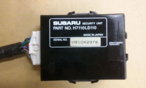 2000-2004 subaru legacy outback 2.5l theft locking security unit #h7110ls110