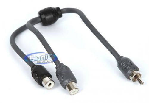 Tspec v8rcay2 1 male to 2 female v8 series y-spliter rca audio cable