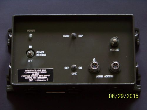 Intercommunication station jv-3179  interface unit &amp; command station.cincinnatie