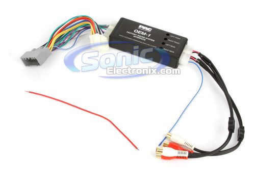 Pac aoem-chr2 add/replace amplifier interface for 2002-up non-canbus chrysler&#039;s