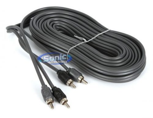 T-spec v8rca202 20 ft. (6.10m) v8 series 2-channel dual-twist rca audio cable