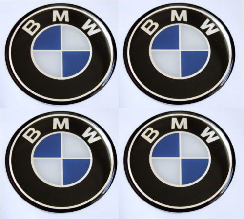 Bmw emblem diameter 60 mm wheel center cap sticker logo badge wheel trims
