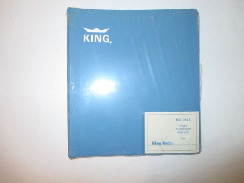 King kci-310a flight command indicator maintenance manual nos new old stock