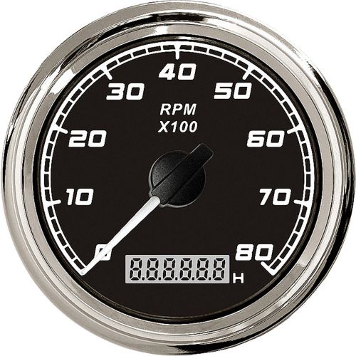 Kus boat tachometer with hourmeter marine outboard tacho meter 12v/24v 8000 rpm