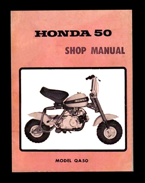 Honda qa50 manual #7