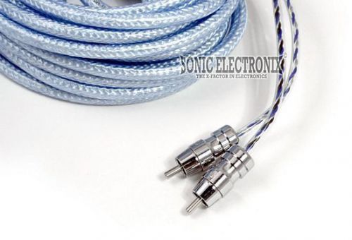 Soundstream rca12 12&#039; 2 channel competition series rca cable