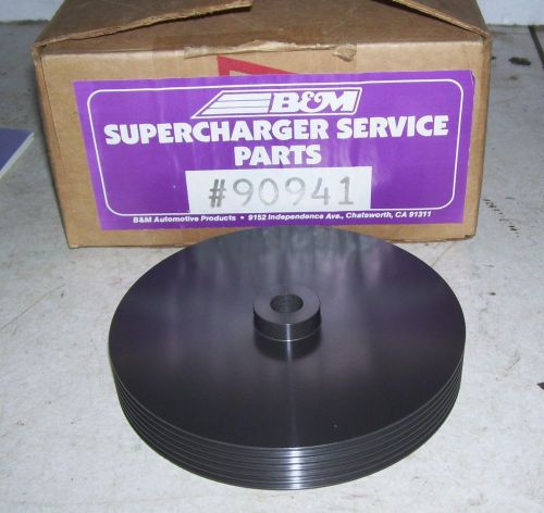 B &amp; m blower pulley 90941 6 rib 6in new in the box  reduced $$$$$