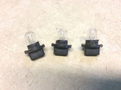 1969 1970 1971 - 1978 ford mustang dash instrument sockets &amp; bulbs (3) tested