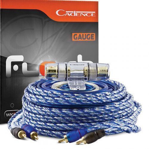 Cadence wk 10 10 awg gauge car audio amplifier installation kit