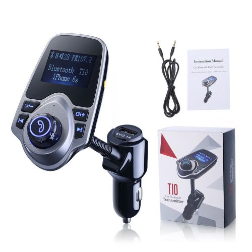 Wireless bluetooth car fm transmitter car music 3.5mm mp3 player for iphone 6 6s