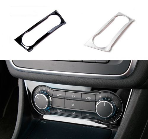 Stainless steel air conditioning panel cover trim for mercedes benz cla gla