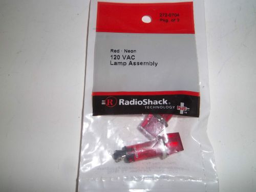 Radio shack 272-0704 red-neon 120vac lamp assembly