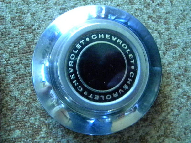 60s chevrolet factory oem center caps for mag style wheels, all four nice