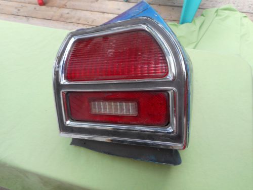 1969 chevelle ss original tail light housing lens and bezel early take off nice