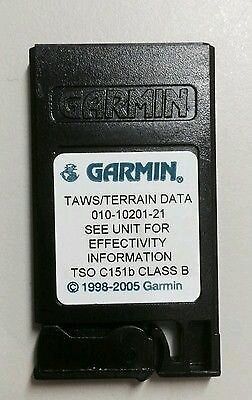 Garmin gns 430w/530w data card taws/terrain p/n 010-10201-21