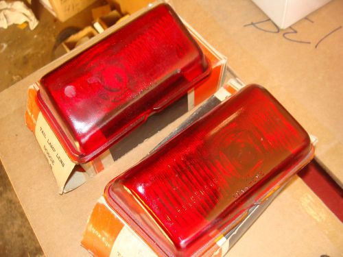 A pair of 1946- 1948 dodge tail light lenses nors