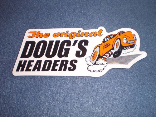 ~doug`s headers-the original~ racing decal  pertronix