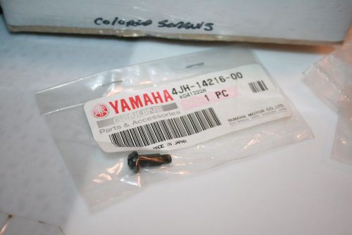 Nos yamaha snowmobile carburetor cap screw vector viking rage venture 4jh-14216